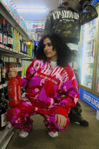 PINK WAR ARMY HOODIE - v2