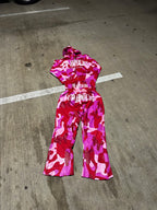 PINK WAR ARMY HOODIE - v2