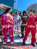 PINK WAR ARMY SWEATSUIT - v2