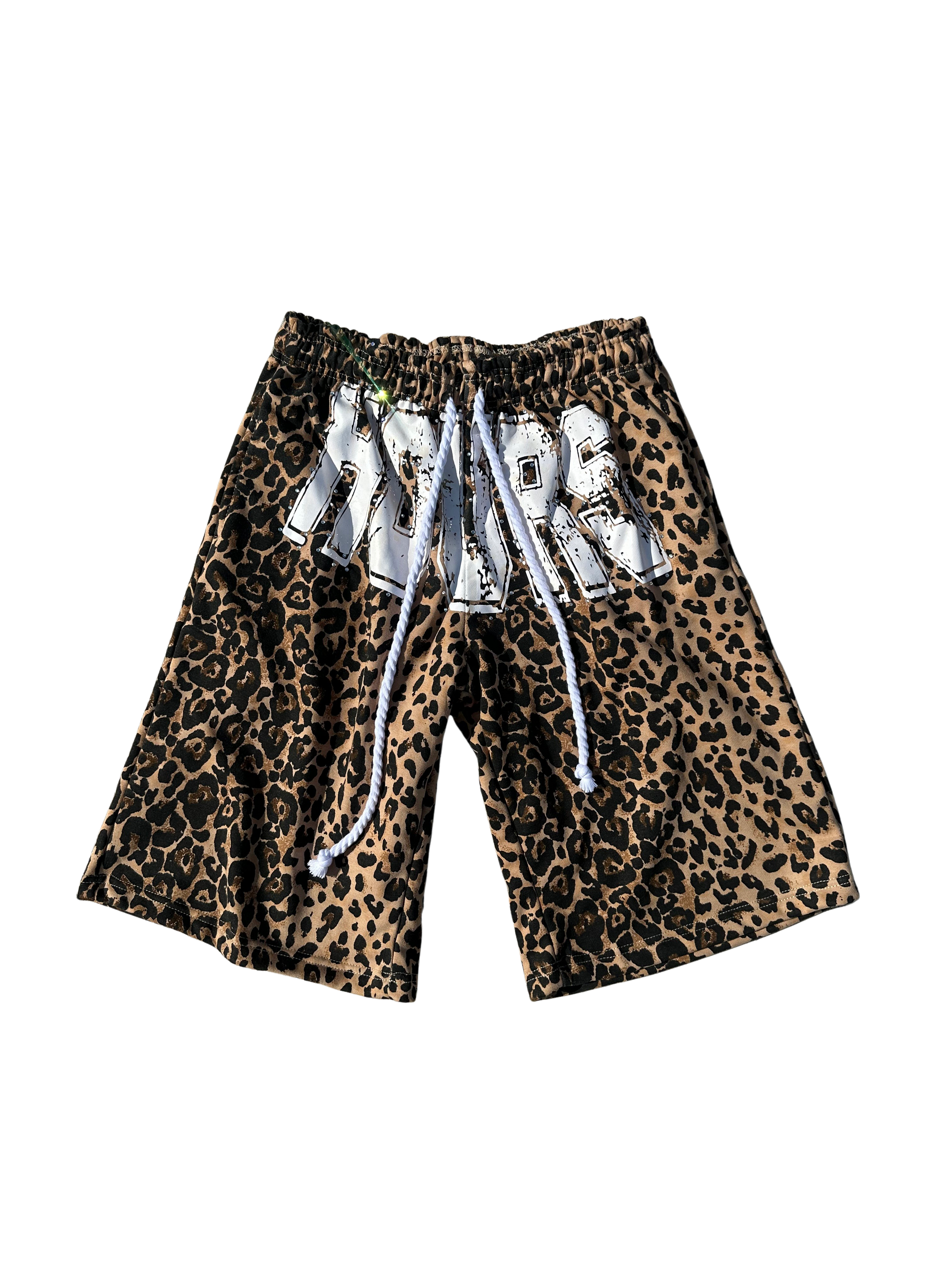 v1 Leopard Shorts