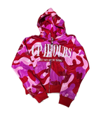 PINK WAR ARMY HOODIE - v2