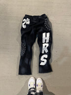 Black Cloud Flare Sweats - UP4HOURS