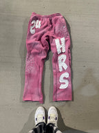Pink Flare Sweats - UP4HOURS