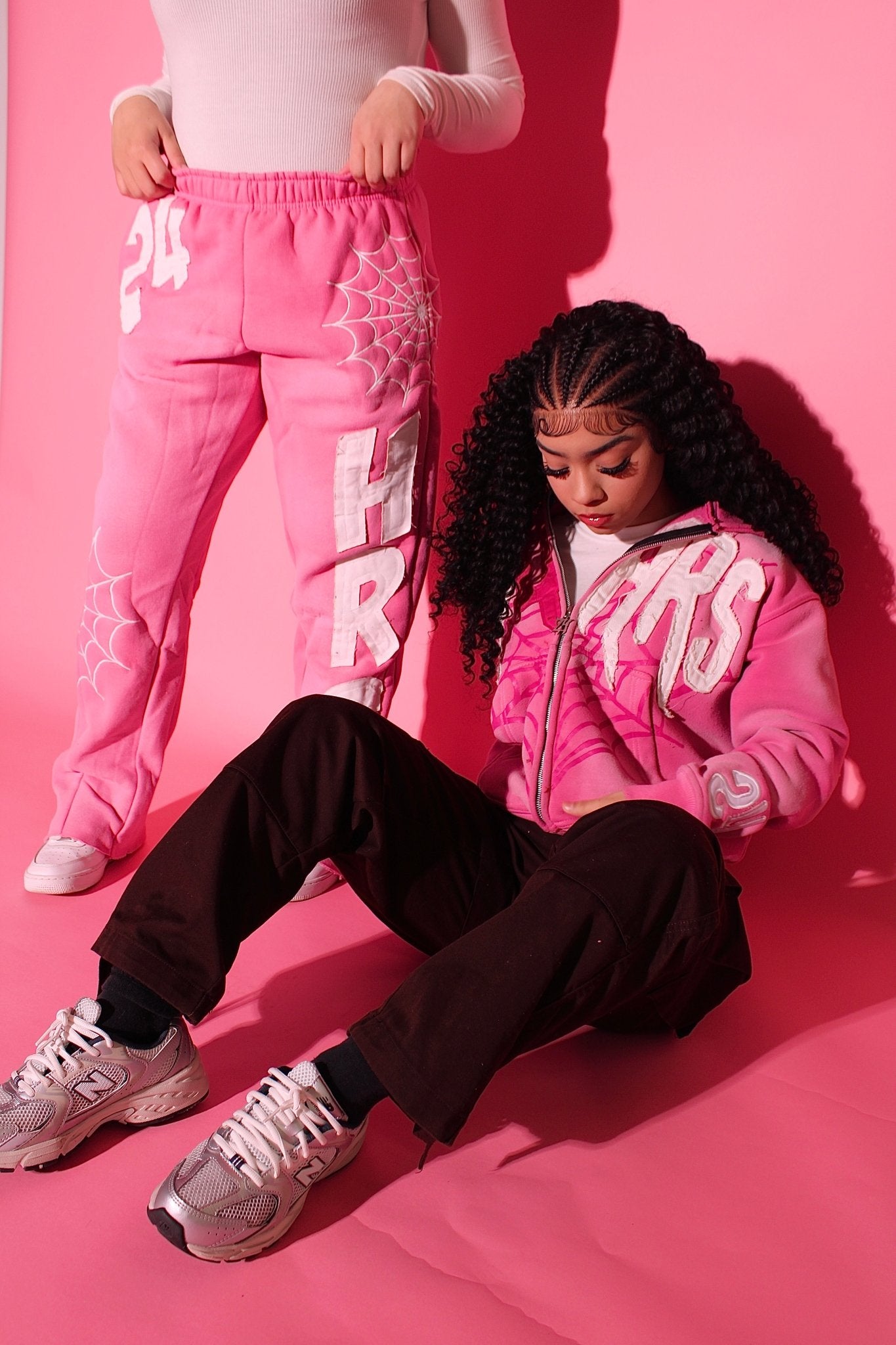 Pink Flare Sweats - UP4HOURS