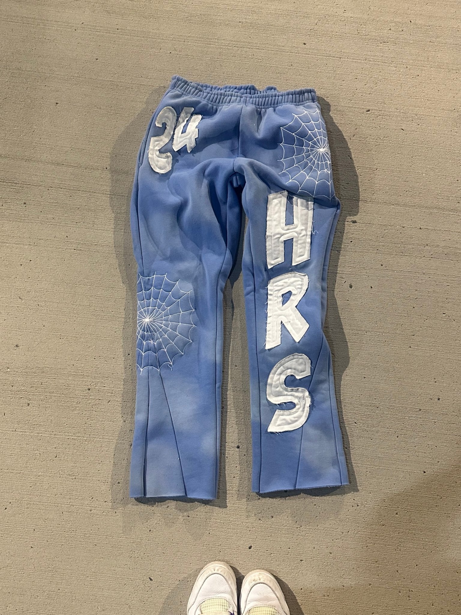 Sky Blue Flare Sweats - UP4HOURS