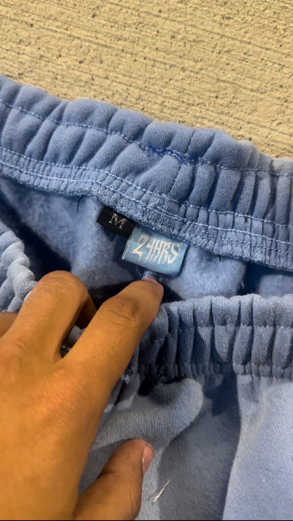 Sky Blue Flare Sweats - UP4HOURS