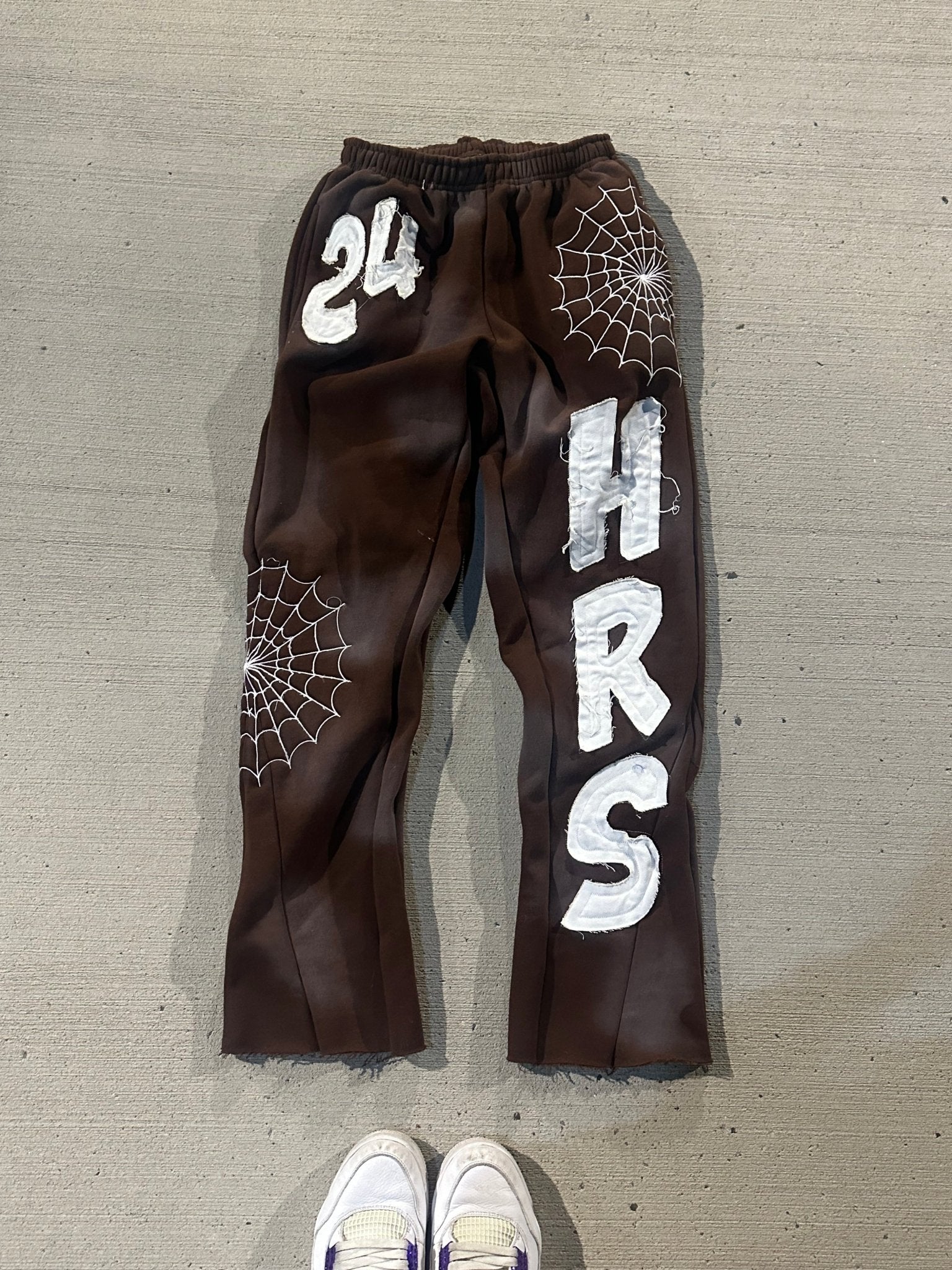 Sky Brown Flare Sweats - UP4HOURS